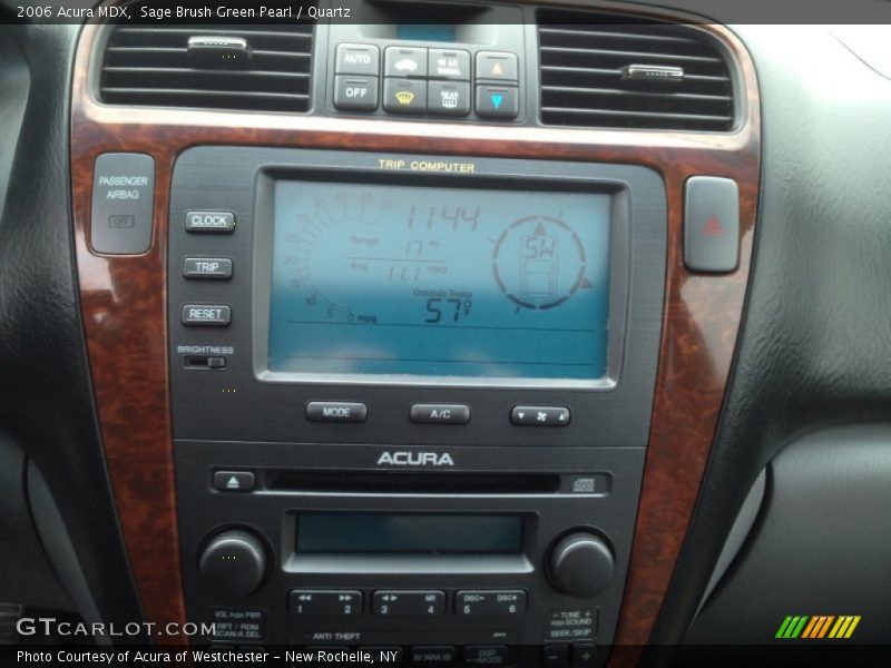 Sage Brush Green Pearl / Quartz 2006 Acura MDX