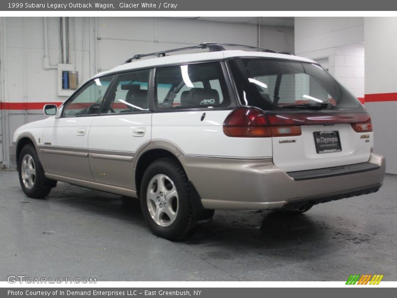 Glacier White / Gray 1999 Subaru Legacy Outback Wagon