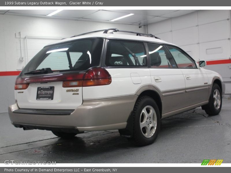 Glacier White / Gray 1999 Subaru Legacy Outback Wagon
