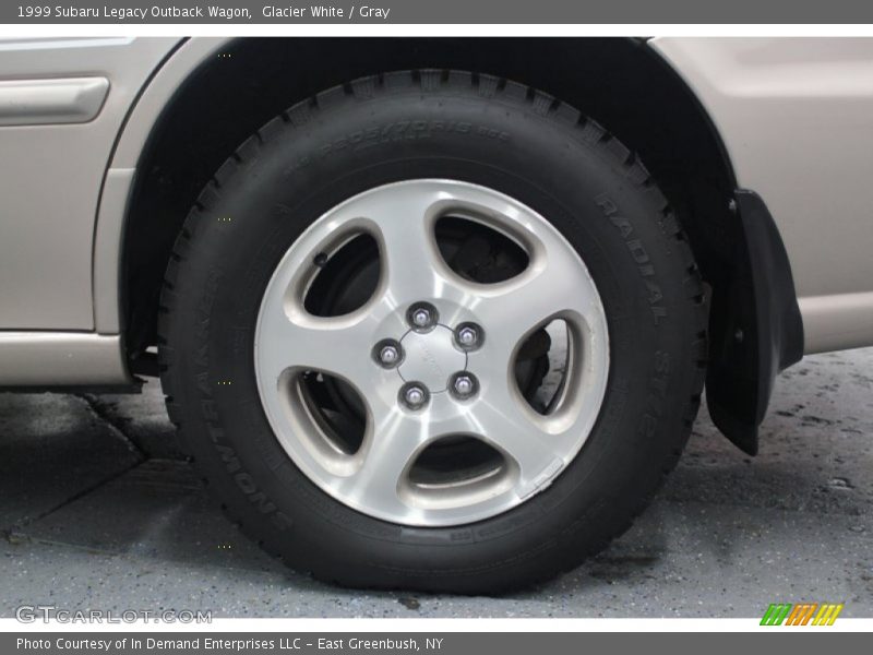 Glacier White / Gray 1999 Subaru Legacy Outback Wagon