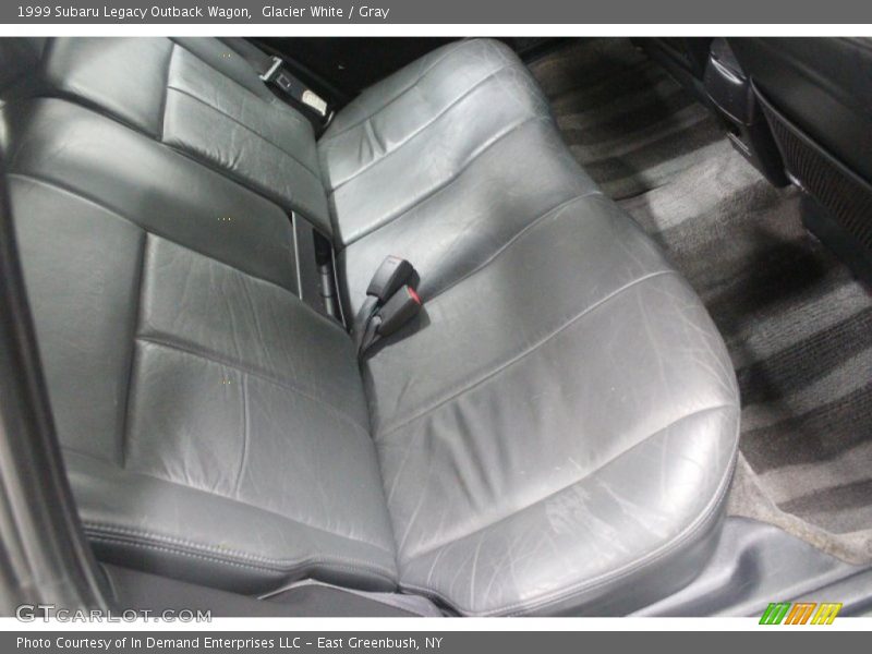 Glacier White / Gray 1999 Subaru Legacy Outback Wagon