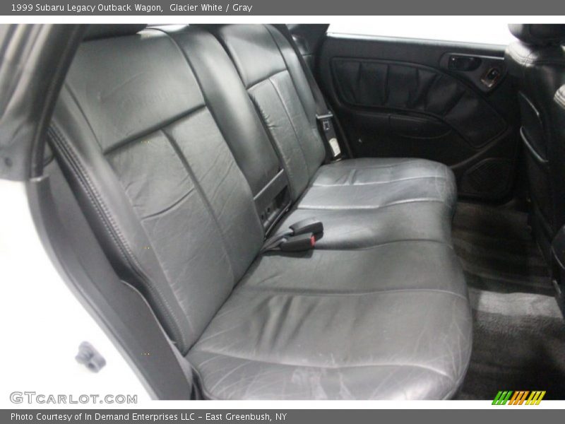 Glacier White / Gray 1999 Subaru Legacy Outback Wagon