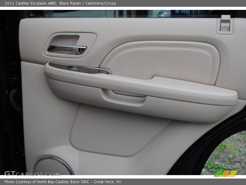 Black Raven / Cashmere/Cocoa 2011 Cadillac Escalade AWD