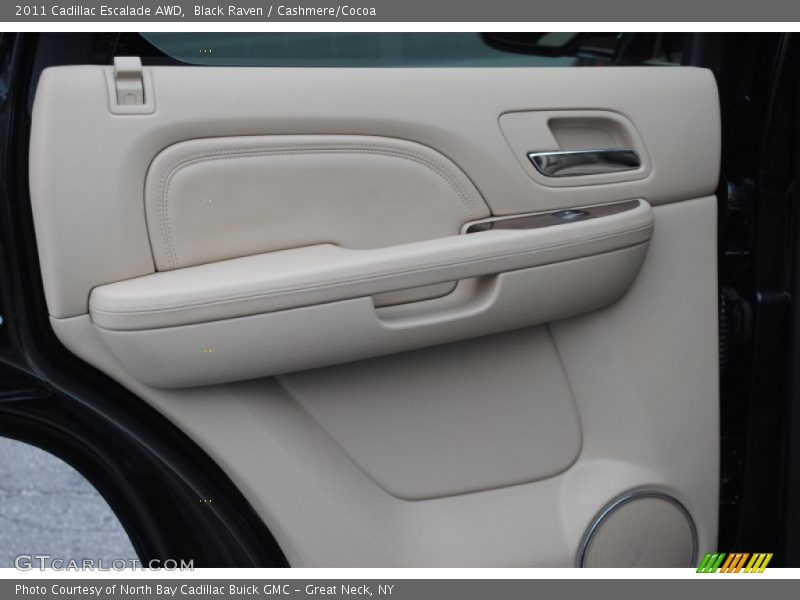 Black Raven / Cashmere/Cocoa 2011 Cadillac Escalade AWD