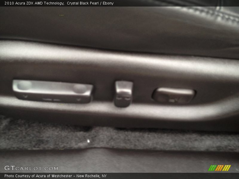 Crystal Black Pearl / Ebony 2010 Acura ZDX AWD Technology