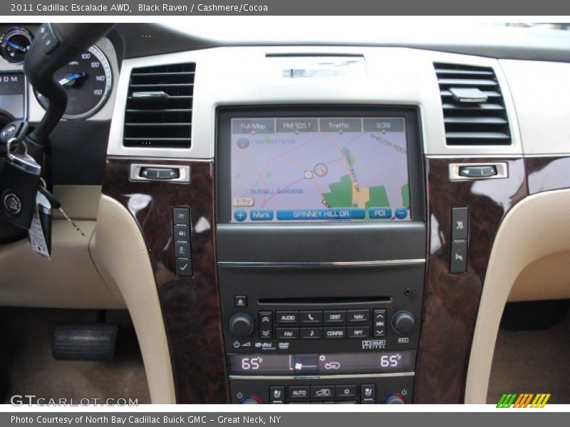 Black Raven / Cashmere/Cocoa 2011 Cadillac Escalade AWD