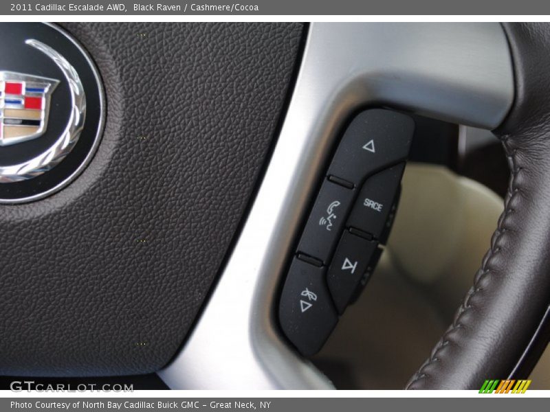 Black Raven / Cashmere/Cocoa 2011 Cadillac Escalade AWD