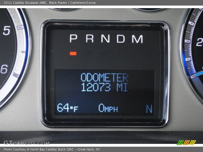 Black Raven / Cashmere/Cocoa 2011 Cadillac Escalade AWD