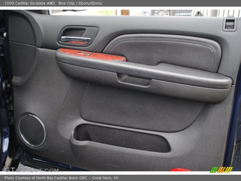 Blue Chip / Ebony/Ebony 2009 Cadillac Escalade AWD