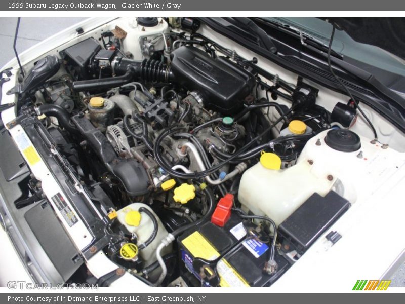 Glacier White / Gray 1999 Subaru Legacy Outback Wagon