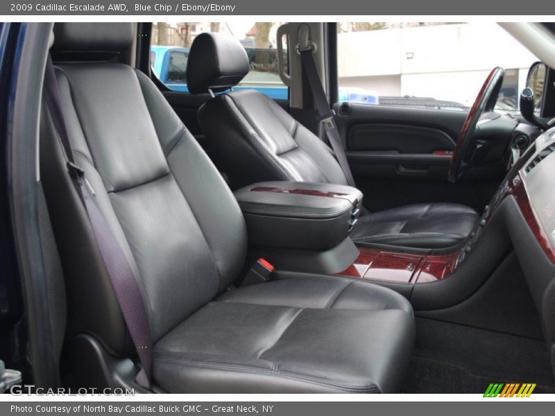 Blue Chip / Ebony/Ebony 2009 Cadillac Escalade AWD