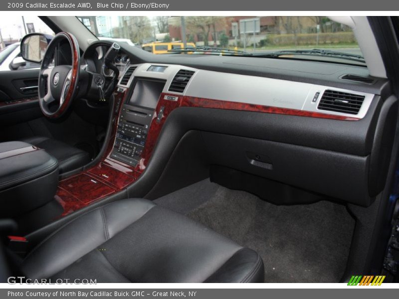 Blue Chip / Ebony/Ebony 2009 Cadillac Escalade AWD
