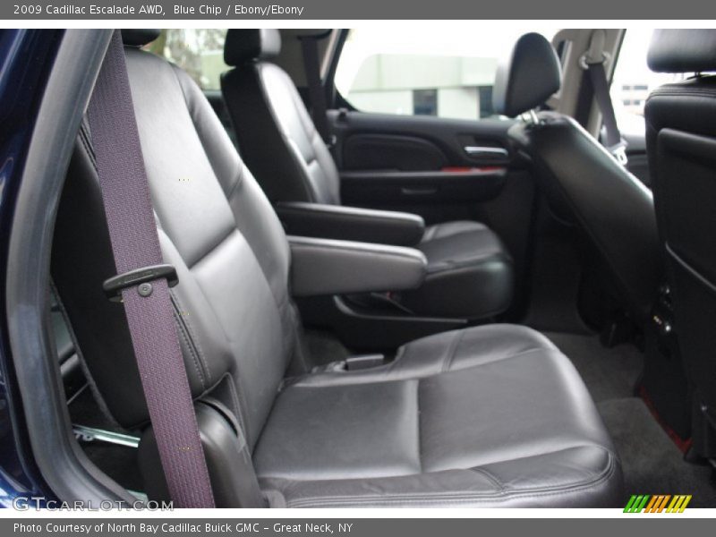 Blue Chip / Ebony/Ebony 2009 Cadillac Escalade AWD