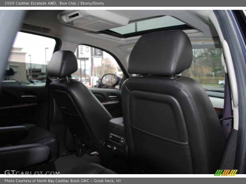 Blue Chip / Ebony/Ebony 2009 Cadillac Escalade AWD