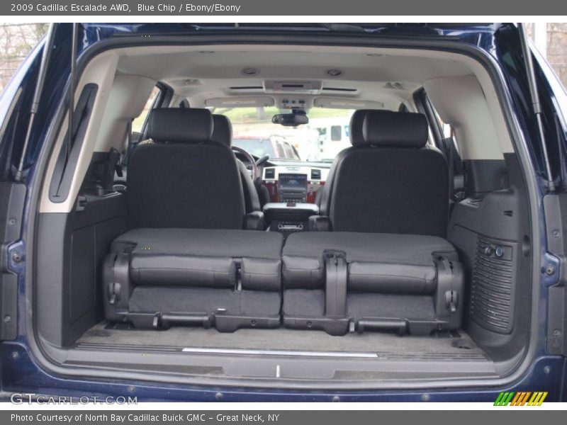 Blue Chip / Ebony/Ebony 2009 Cadillac Escalade AWD
