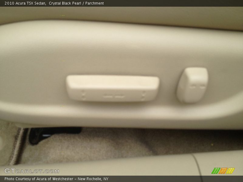 Crystal Black Pearl / Parchment 2010 Acura TSX Sedan