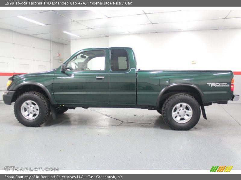 Imperial Jade Mica / Oak 1999 Toyota Tacoma TRD Extended Cab 4x4