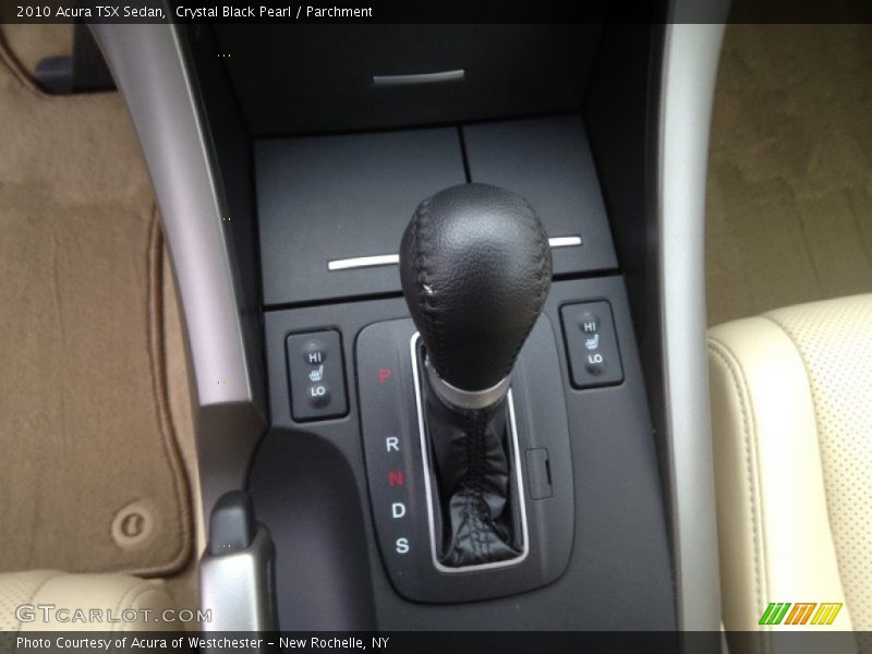  2010 TSX Sedan 5 Speed Automatic Shifter
