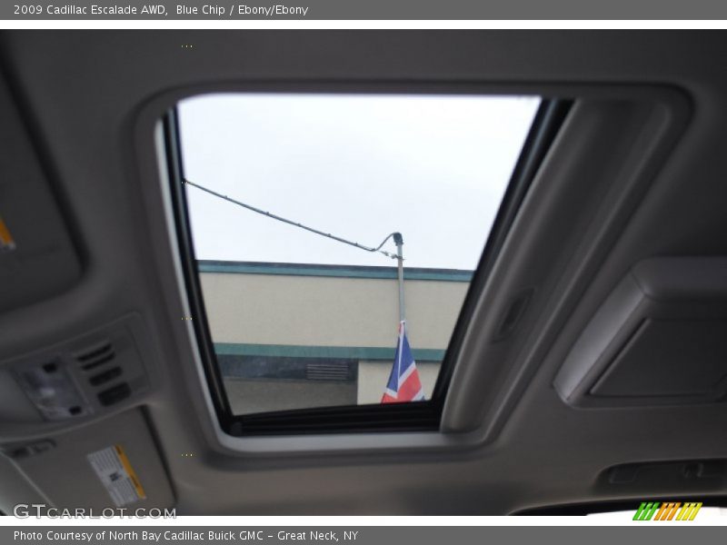 Blue Chip / Ebony/Ebony 2009 Cadillac Escalade AWD