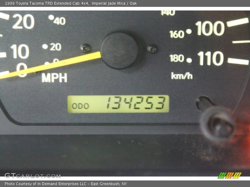 Imperial Jade Mica / Oak 1999 Toyota Tacoma TRD Extended Cab 4x4