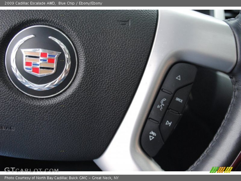 Blue Chip / Ebony/Ebony 2009 Cadillac Escalade AWD