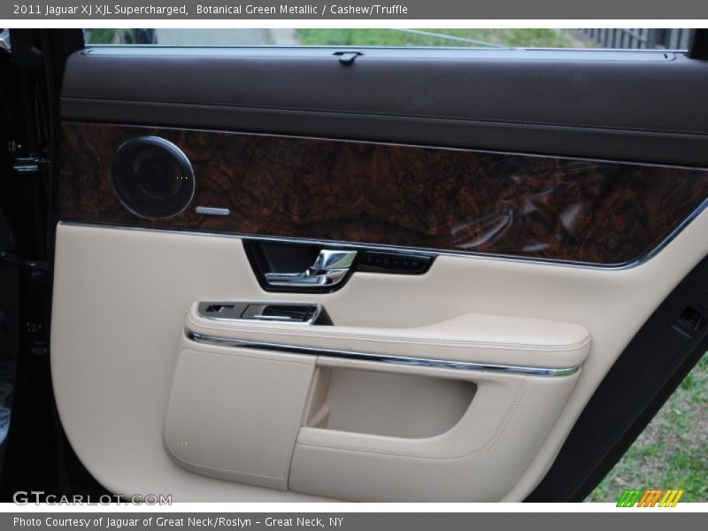 Botanical Green Metallic / Cashew/Truffle 2011 Jaguar XJ XJL Supercharged