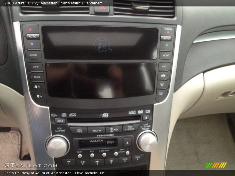 Alabaster Silver Metallic / Parchment 2008 Acura TL 3.2