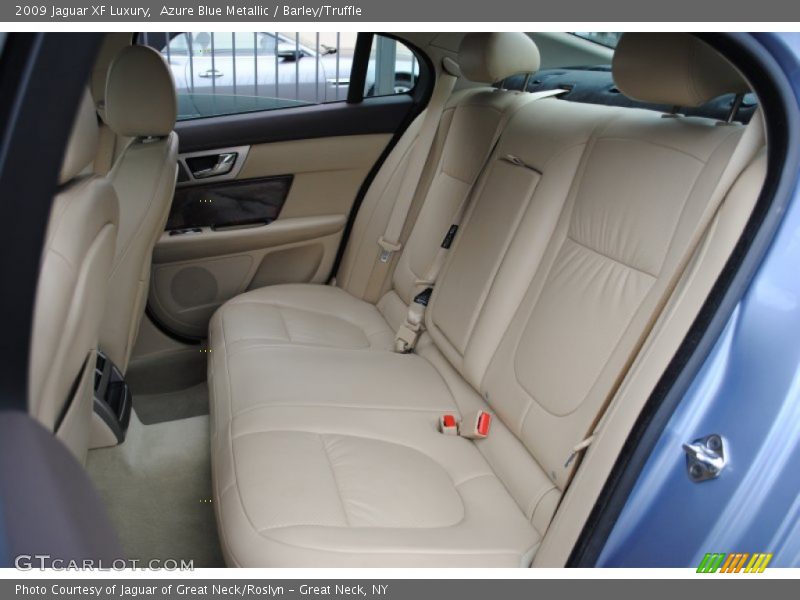 Azure Blue Metallic / Barley/Truffle 2009 Jaguar XF Luxury