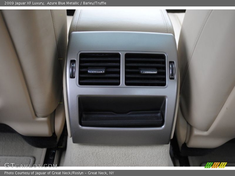 Azure Blue Metallic / Barley/Truffle 2009 Jaguar XF Luxury