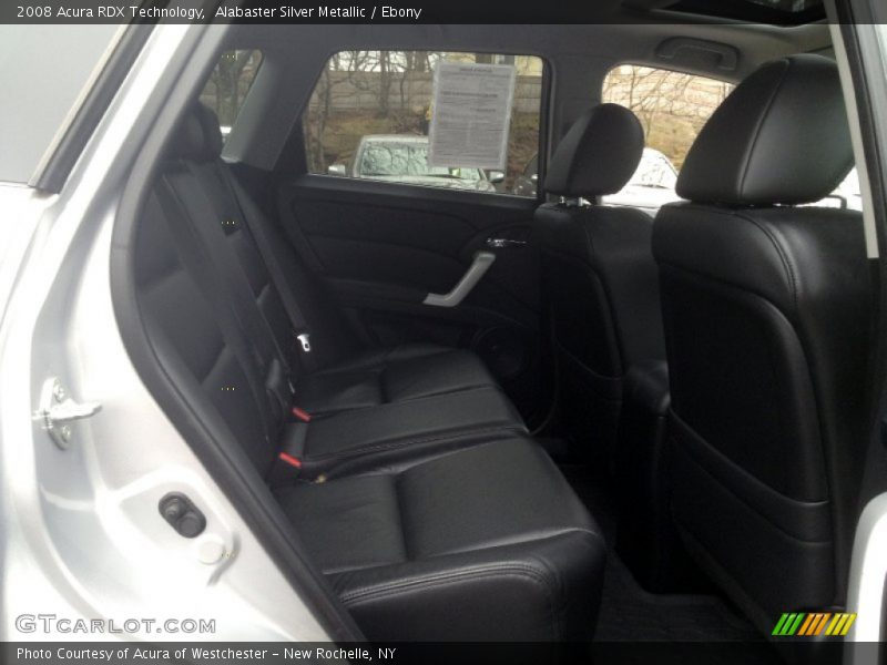 Alabaster Silver Metallic / Ebony 2008 Acura RDX Technology