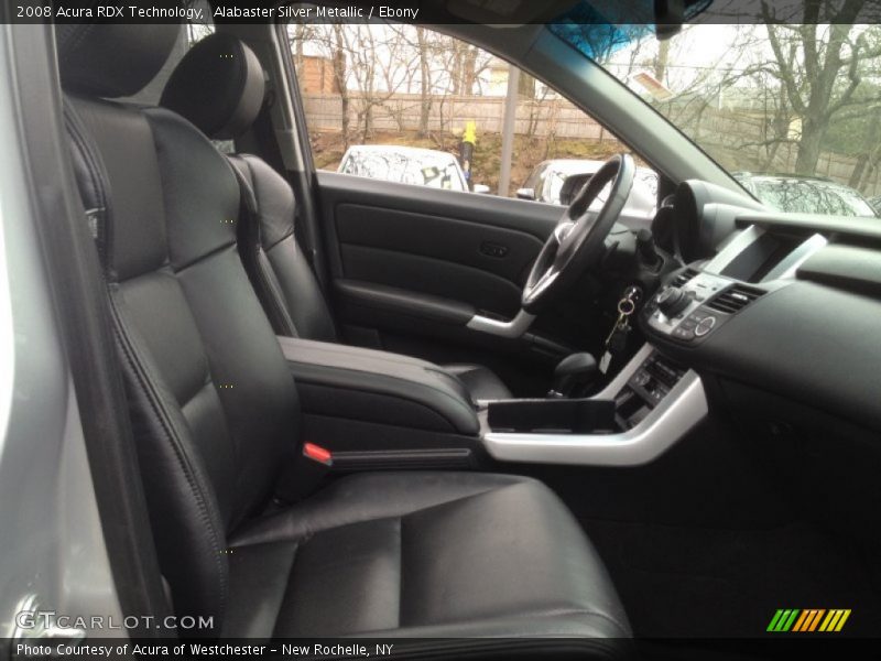 Alabaster Silver Metallic / Ebony 2008 Acura RDX Technology