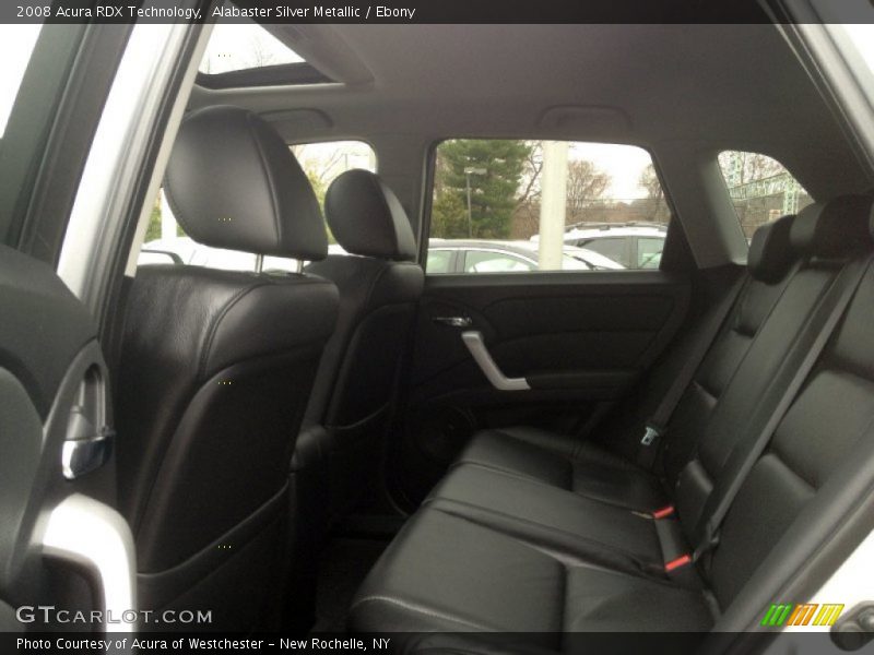 Alabaster Silver Metallic / Ebony 2008 Acura RDX Technology