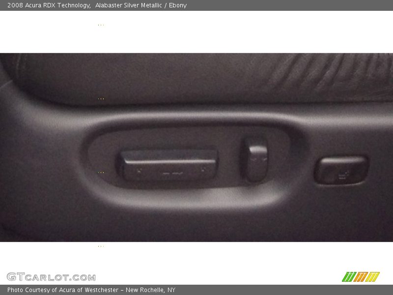 Alabaster Silver Metallic / Ebony 2008 Acura RDX Technology