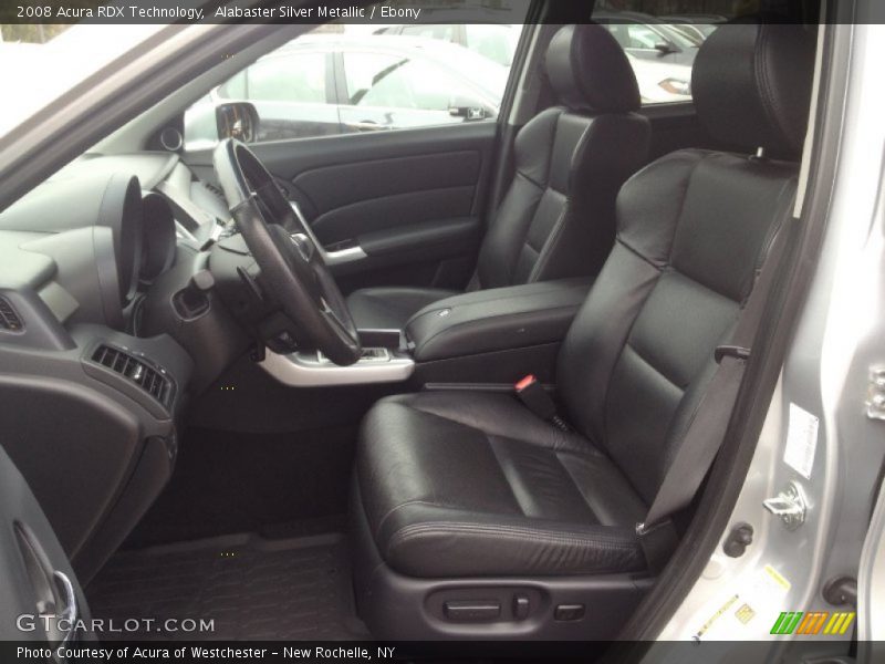 Alabaster Silver Metallic / Ebony 2008 Acura RDX Technology