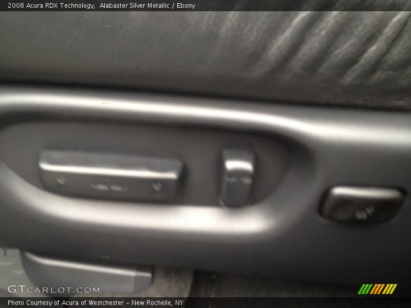 Alabaster Silver Metallic / Ebony 2008 Acura RDX Technology