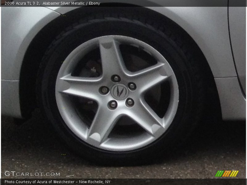 Alabaster Silver Metallic / Ebony 2006 Acura TL 3.2