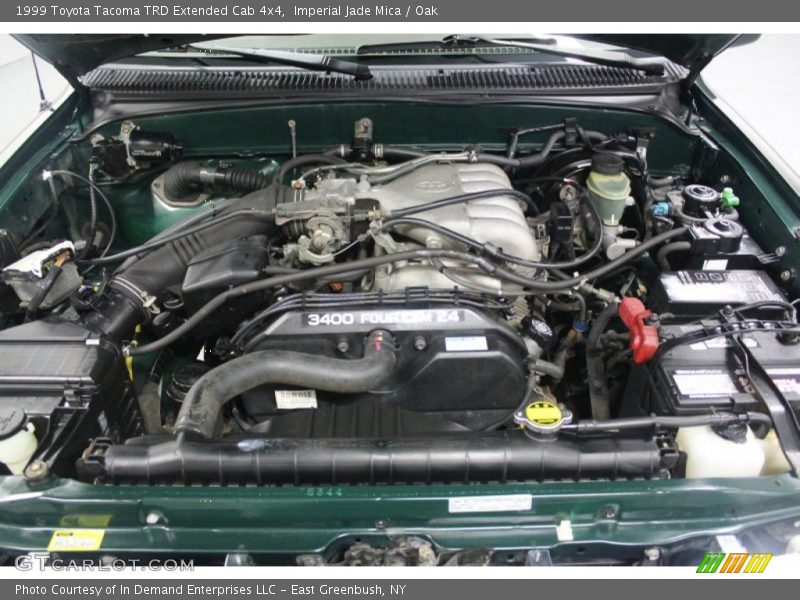 Imperial Jade Mica / Oak 1999 Toyota Tacoma TRD Extended Cab 4x4