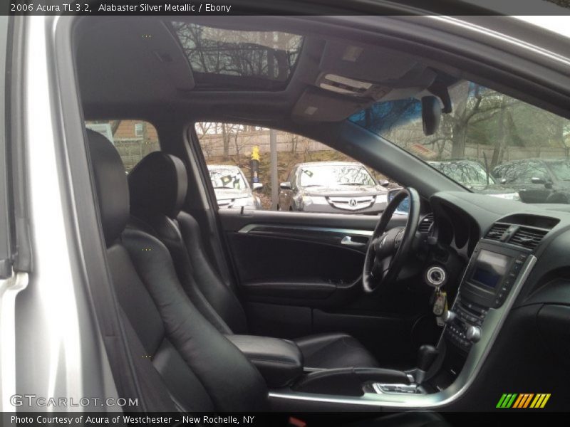 Alabaster Silver Metallic / Ebony 2006 Acura TL 3.2