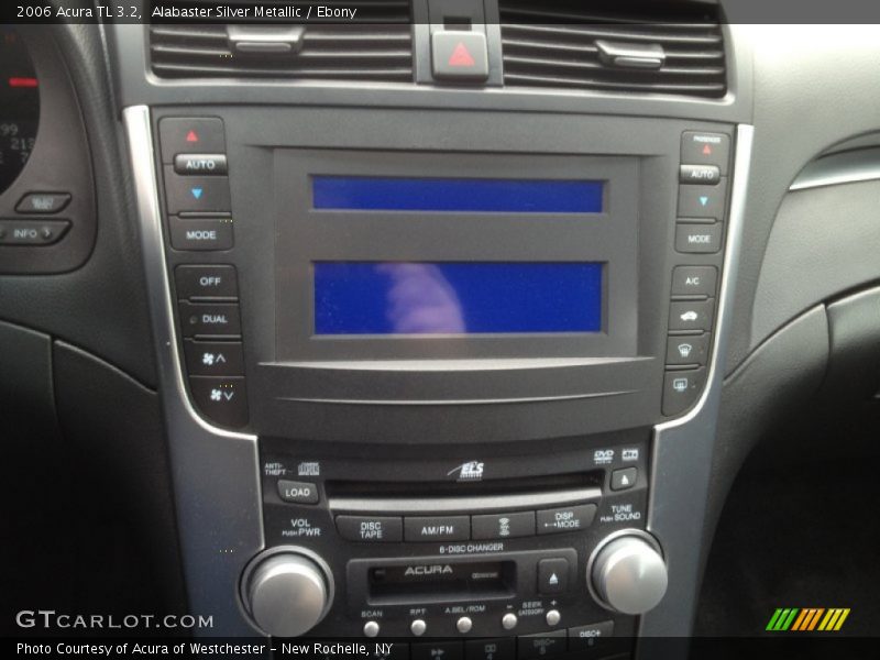 Alabaster Silver Metallic / Ebony 2006 Acura TL 3.2