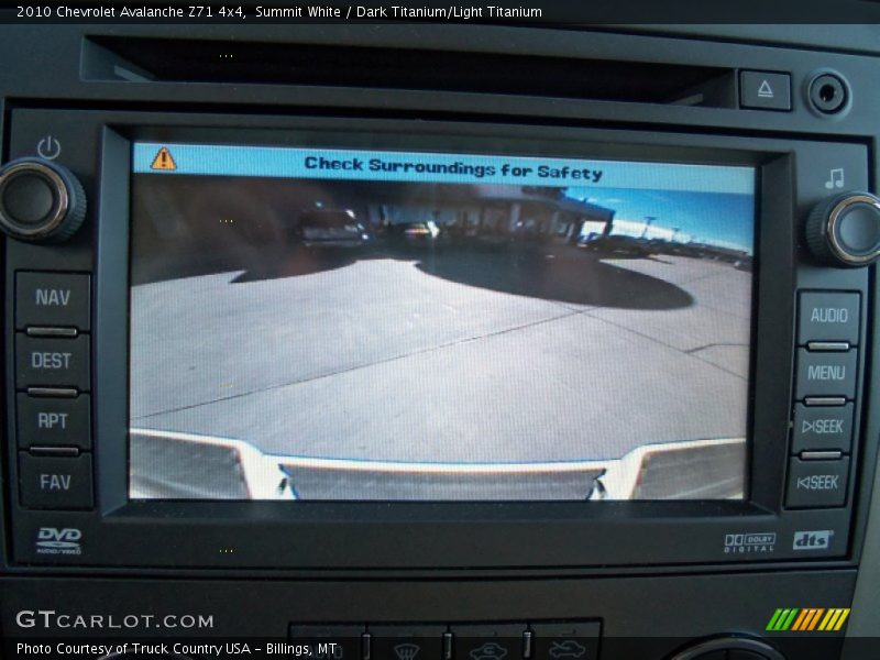 Summit White / Dark Titanium/Light Titanium 2010 Chevrolet Avalanche Z71 4x4