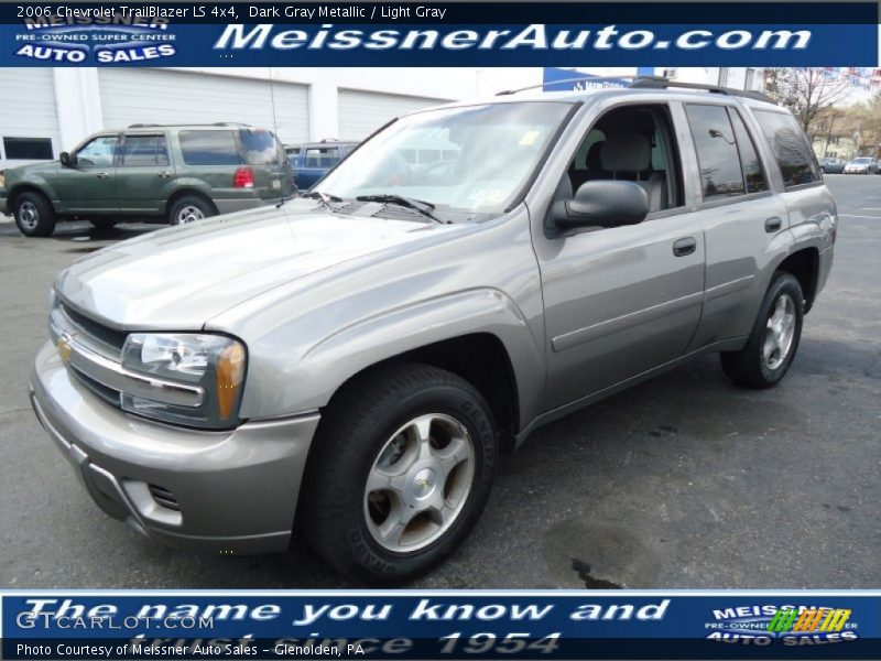 Dark Gray Metallic / Light Gray 2006 Chevrolet TrailBlazer LS 4x4
