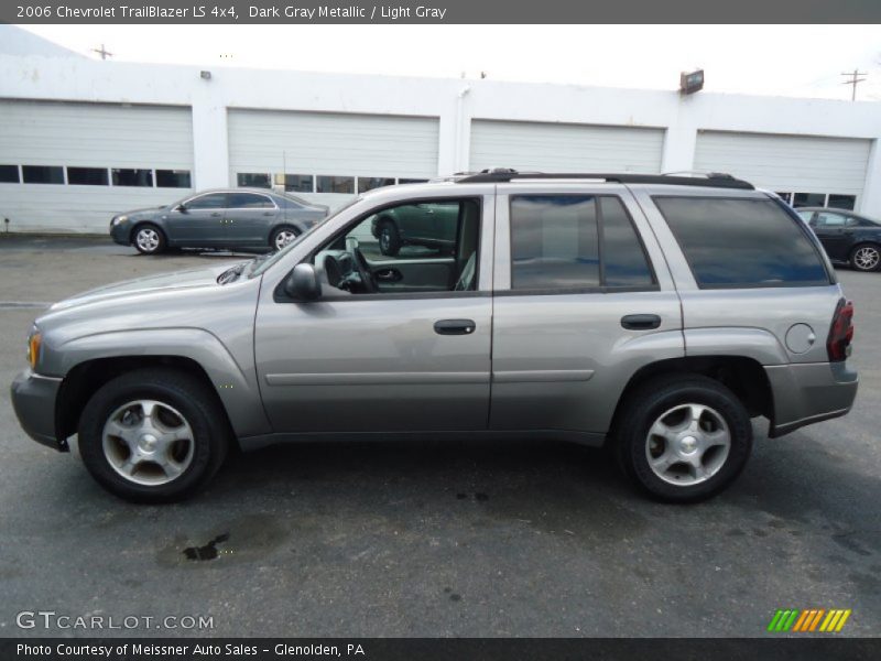 Dark Gray Metallic / Light Gray 2006 Chevrolet TrailBlazer LS 4x4
