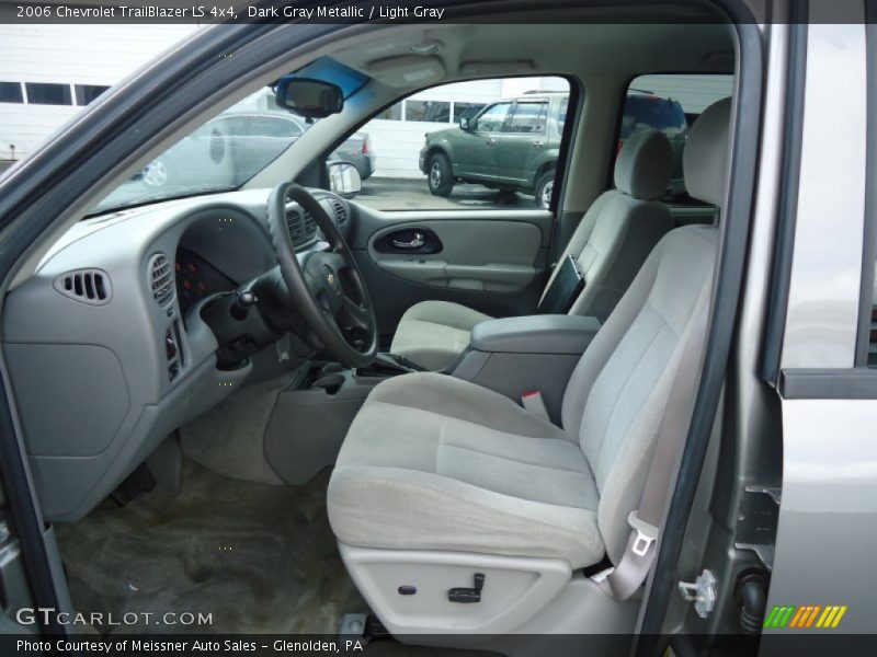 Dark Gray Metallic / Light Gray 2006 Chevrolet TrailBlazer LS 4x4