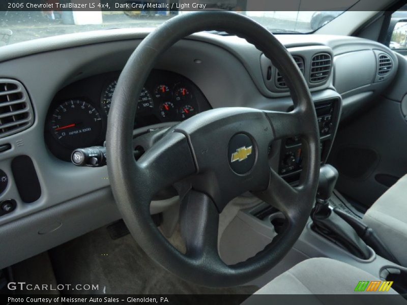 Dark Gray Metallic / Light Gray 2006 Chevrolet TrailBlazer LS 4x4