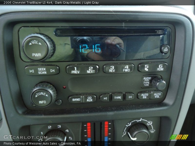 Dark Gray Metallic / Light Gray 2006 Chevrolet TrailBlazer LS 4x4