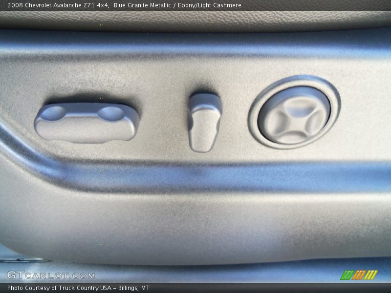 Blue Granite Metallic / Ebony/Light Cashmere 2008 Chevrolet Avalanche Z71 4x4