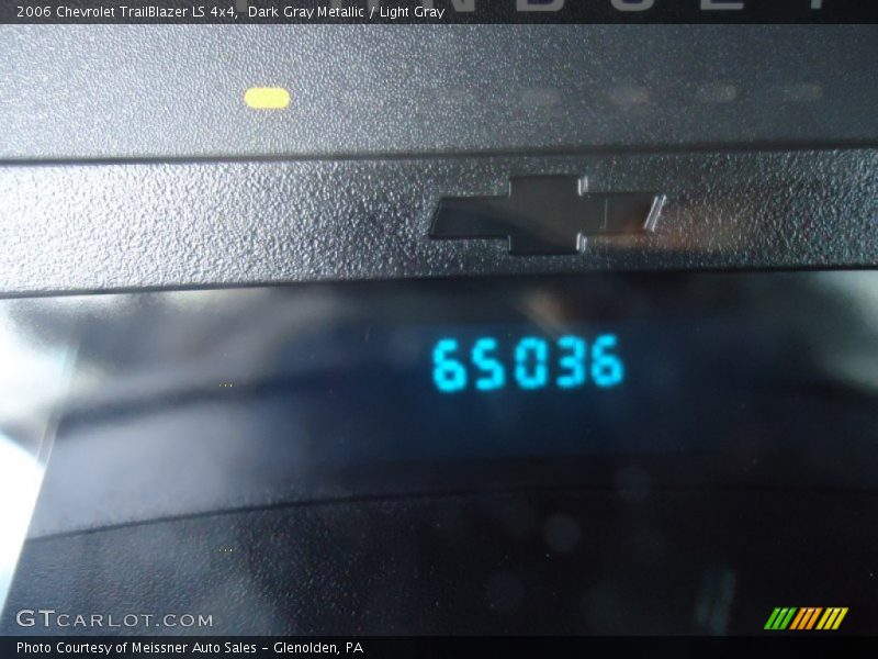 Dark Gray Metallic / Light Gray 2006 Chevrolet TrailBlazer LS 4x4