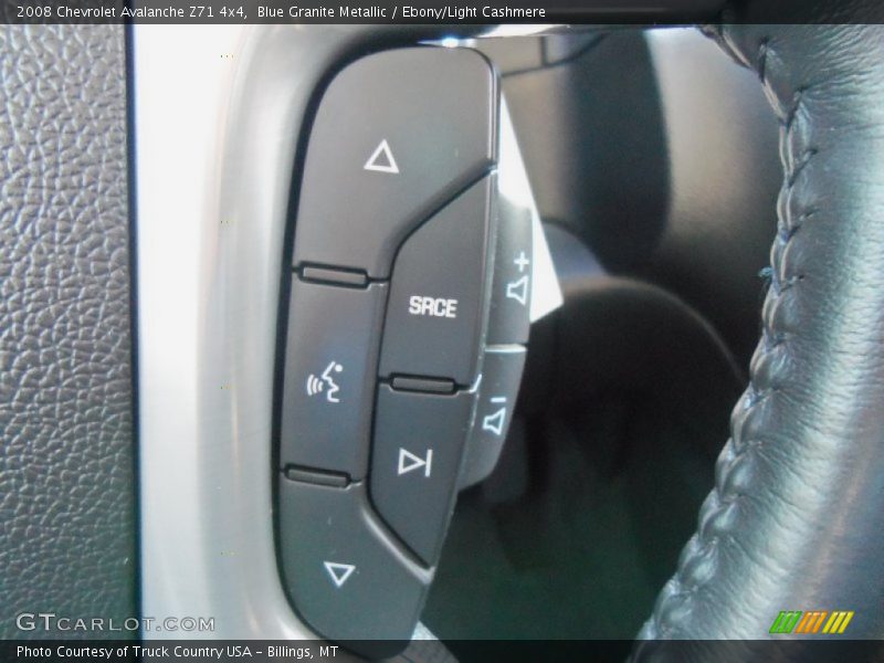 Blue Granite Metallic / Ebony/Light Cashmere 2008 Chevrolet Avalanche Z71 4x4