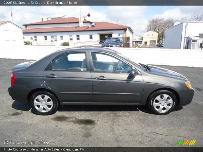 Dark Bronze / Beige 2006 Kia Spectra EX Sedan