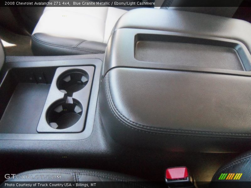 Blue Granite Metallic / Ebony/Light Cashmere 2008 Chevrolet Avalanche Z71 4x4